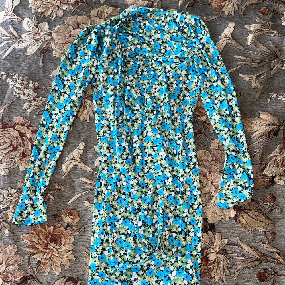 Zara Backless Floral Dress